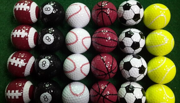 Color golf ball & Golf