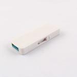 Recycled Black/White plastic usb memory Custom Memory Sizes 1G-1TB Operating
