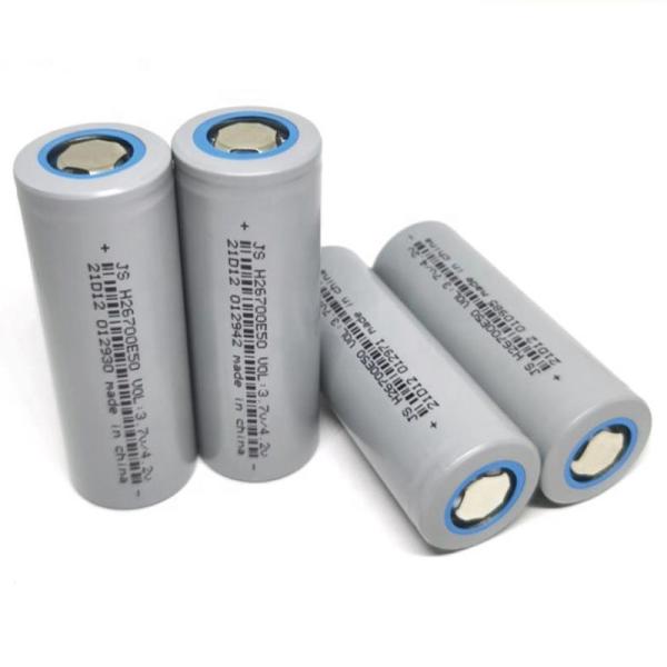 Cheap 26700 Cylindrical Lithium Ion Battery Cells High Capacity 5000Mah for sale