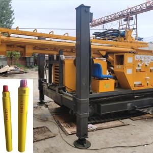 China 350m Depth Crawler Drill Machine Pneumatic Bore Hole With Full Hydraulic System on sale