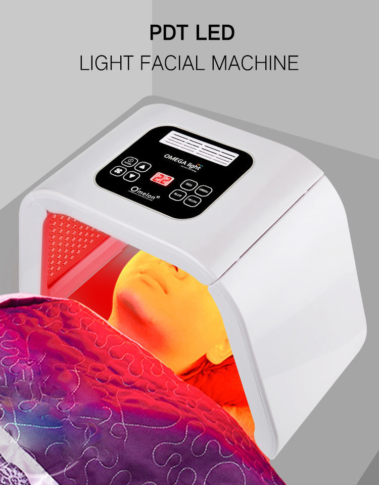 7 Colors PDT Light Therapy Facial Acne Treatment Photodynamic Therapy Machine