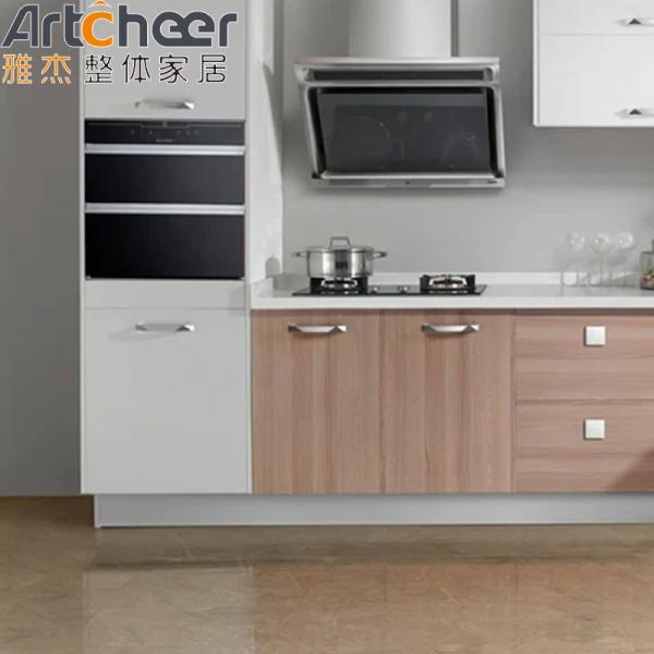Modern Design L Shape Kitchen Cabinet with Customized Size and Eco-Friendly Material