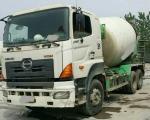 Used concrete mixer truck ZOOMLION HINO Concrete Mixer Truck