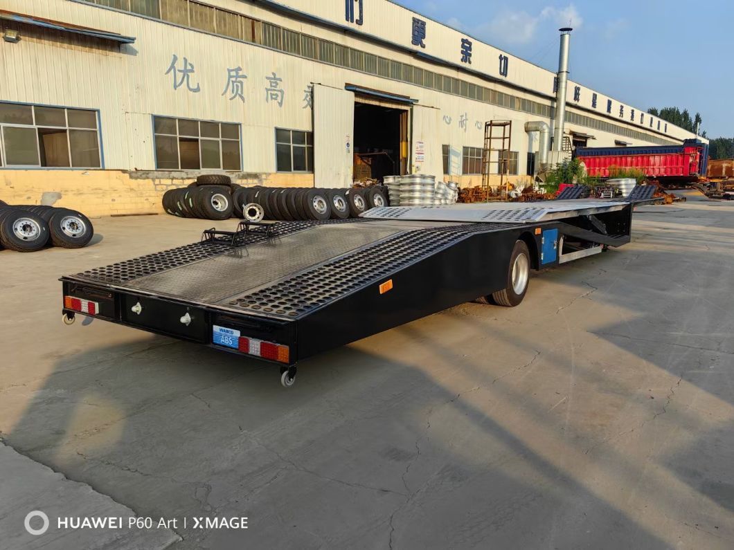 Single Axle Car Transport Trailer, Can Transport 4 Pickup Transport Truck Trailers