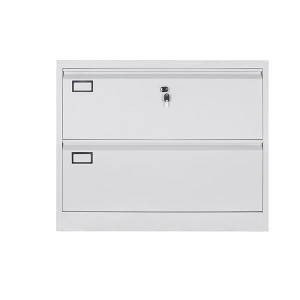 Cheap Office Furniture 2 Drawers Metal Lateral Filing Cabinet Lockable for sale
