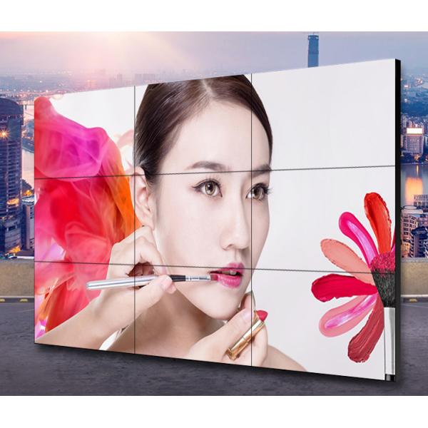 3.5mm Bezel SCCP LCD Advertising Display 55Inch Narrow Edge