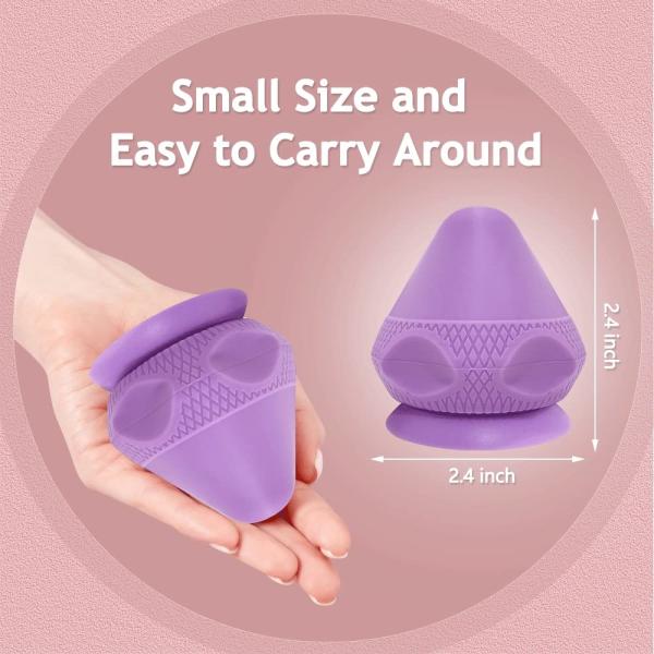 Silicone Trigger Point Wall Mounted Massage Ball For Back Myofascial Release Tools