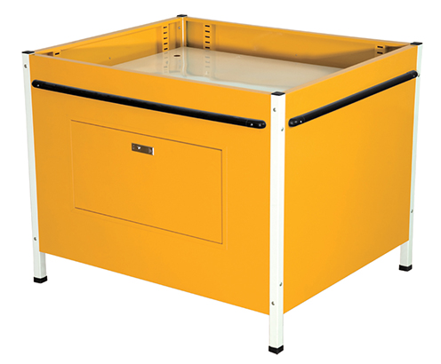 1000mm 800mm Portable Promotional Counter Table Milk Pile ODM