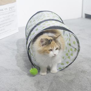 Portable Collapsible 2 Way Mesh Cat Tunnel