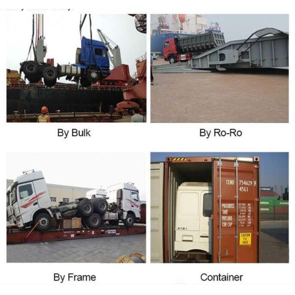 Natural Gas CNG Tractor Trailer RHD Type 25000kg