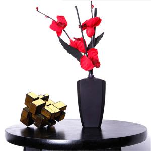 Chinese Orchid Creamic Glass Bottle Reed Diffuser With Natural Rattan Sticks
