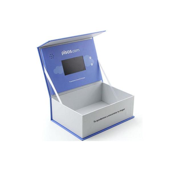 customized design Video in box, Video packaging display box, LCD video gift box for promotion