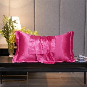 Best Colorful Satin Body Pillow Cover , 25mm Envelope Satin Cloth Pillow Cover wholesale