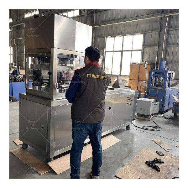 Easy to Operate 2 Mold Small Bath Bombs Pressing Machine for Making Cosmetic Powder
