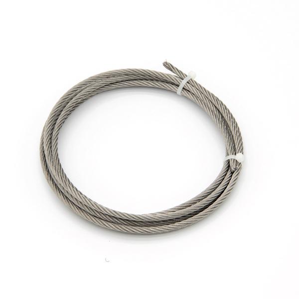 Cheap Premium 304 / 316 1x19 Stainless Steel Wire Rope For Rigging And Lifting for sale