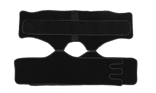 Black Elastic Band Belly And Thigh Trimmer Neoprene Booty Sculptor Thigh Trimmers