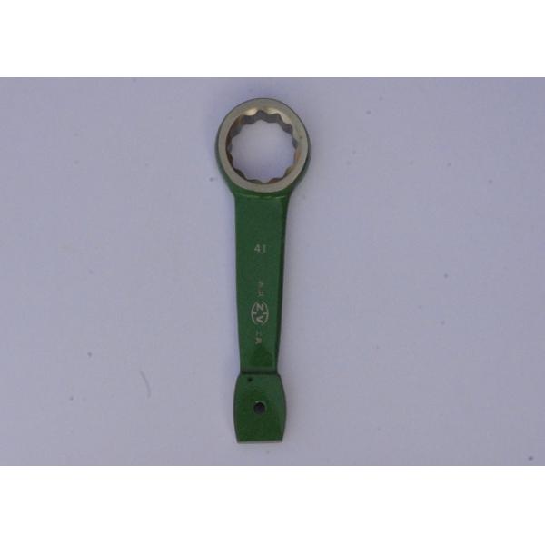 Professional Single Bent Box Wrench , Bent Open End Wrench For Coal Mines