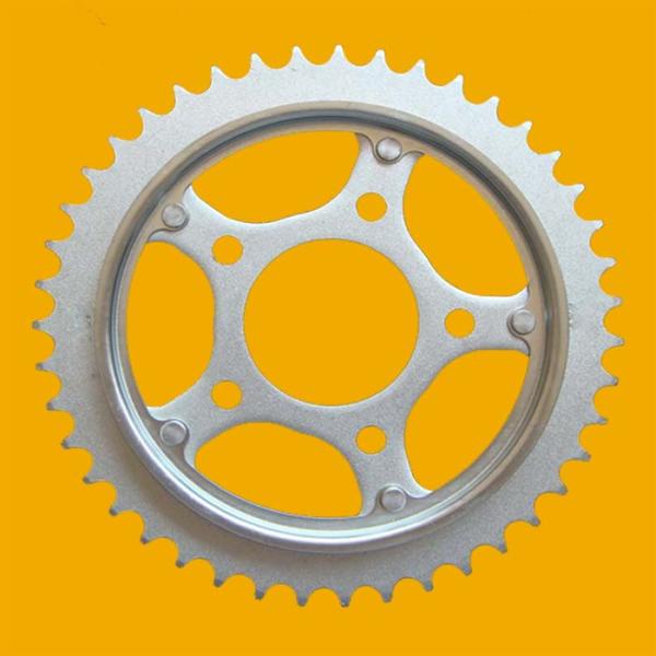 Cheap High Quality Sprocket,Motorcycle Sprocket for Xr200-43t Motorcycle Chain Sprocket for sale