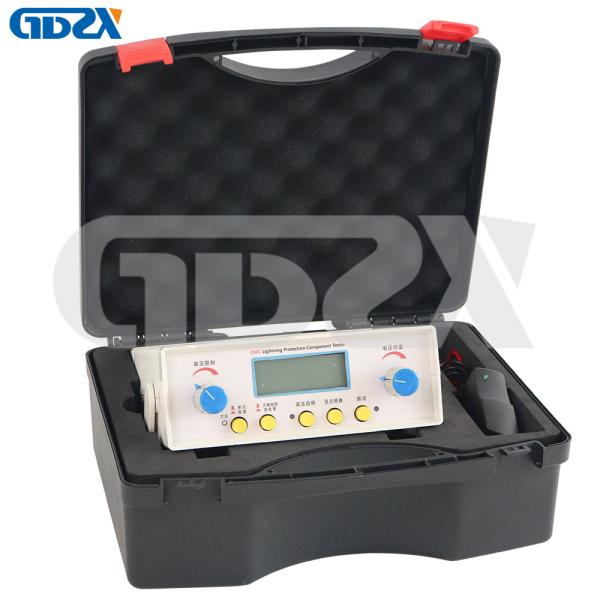 Cheap ZXFC Fast Batch Testing MOV SPD Tester LCD Display Intelligent Lightning Protection Component for sale