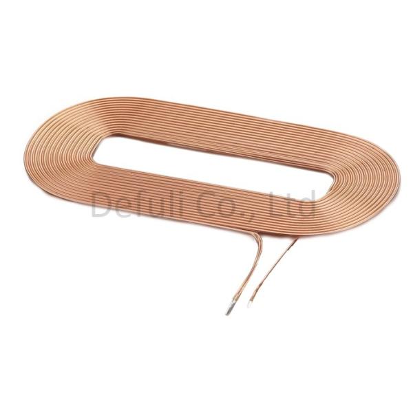 Self Bonde Inductive Charging Coil / Qi Wireless Charging Receiver Coil 23*46mm OD