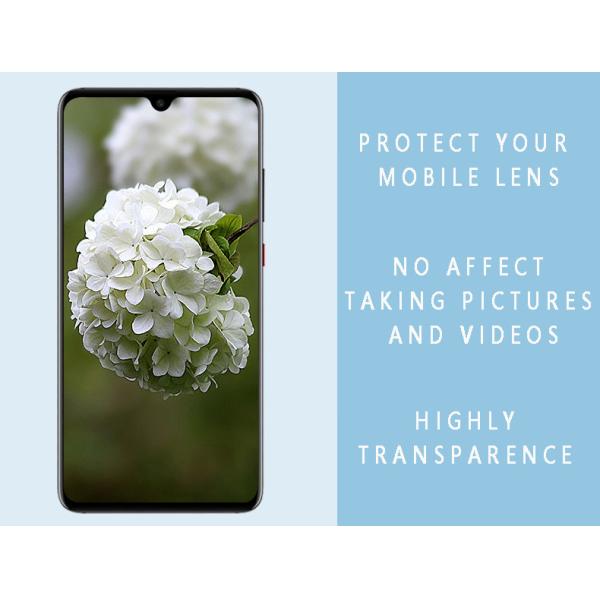 Ultra Thin High Definition Bubble-Free Anti-Scratch Camera Lens Protector Compatible for Huawei Nova 6 5i pro 5t