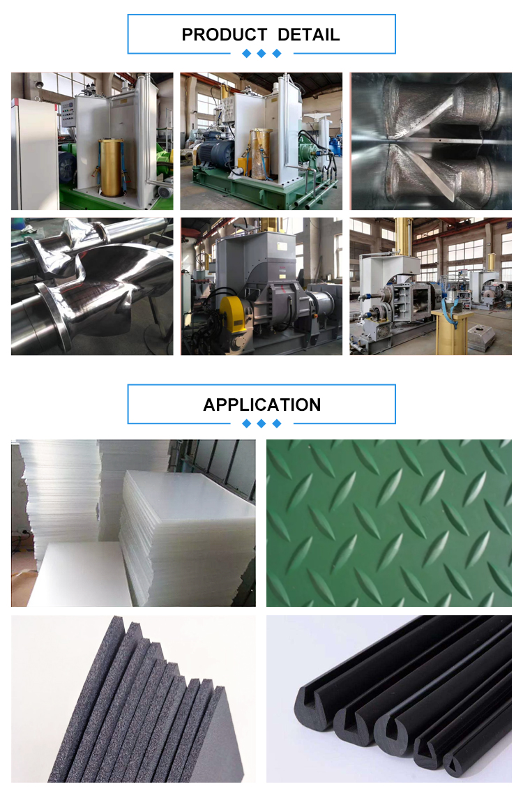 Banbury Kneader Rubber Dosing Mixing System Dispersion Kneader Machine