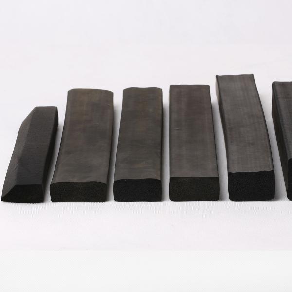H channel water resistant EPDM rubber extrusion profile for customized gripping seal strip