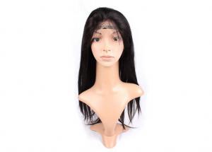 Best Peruvian Natural Straight Virgin Lace Front Wigs Human Hair Full Head wholesale