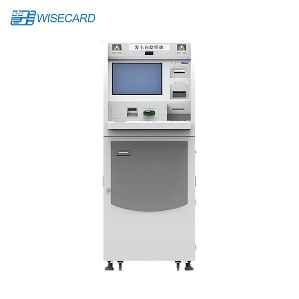 Cheap Cashless Smart Teller Machine Flat Card Printer With Card Reader for sale