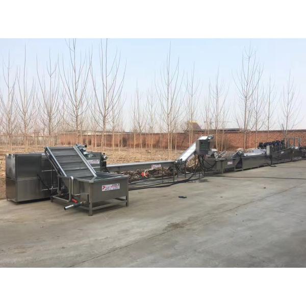 Industrial Chips Making Machine , Big Capacity Potato Chips Cutting Machine