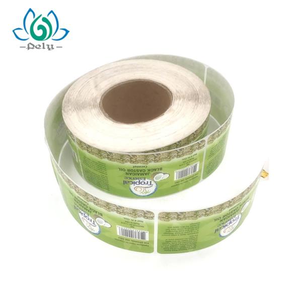 Waterproof Private Food And Beverage Labels Printed Labels On A Roll