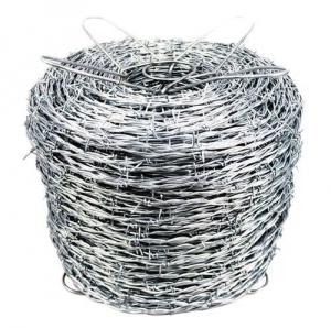 China BWG16 Hot Dipped Galvanized Barbed Wire Price Per Roll Barbed Wire Fence on sale