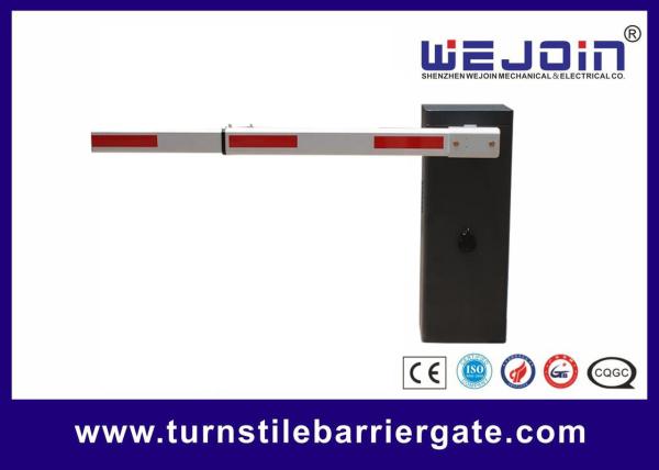 Cheap Card Reader Car Parking Barrier Gate Aluminum Alloy Motor With Loop Detector for sale