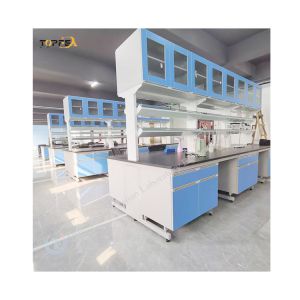 Best Customized Lab Island Bench With 200-250 Kg Load Capacity And Length * 1500*850mm wholesale