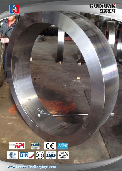 Cheap ASTM 4340 Forged Steel Tank Flanges For Wind Power Plant for sale