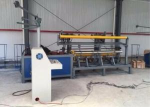Best Railway Guard Chain Link Mesh Machine , Semi Automatic Chain Link Fencing Machine wholesale