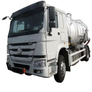 China 12 Cubic Meters 4X2 Sewage Suction Truck SINOTRUK HOWO 6 Wheeler Euro2 Vacuum on sale