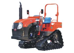 New 70HP Farm Crawler Track Tractor with Steering Wheel for Rice Paddy and Dry Field