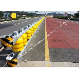 Best Multifunctional Highway Roller Barrier , Anti Impact Steel Traffic Barriers wholesale