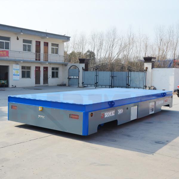 35 Ton Roller Conveyor Transportation Battery Powered Trolleys On Wheels