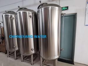 Round Portable Water Tank Chemical Reactor Vessel