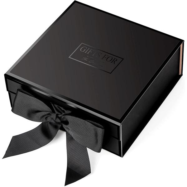 Creatrust White Gift Ribbon Large Flower Candle Wedding Packaging Lcd Video Explosive Box Paper Gift Box