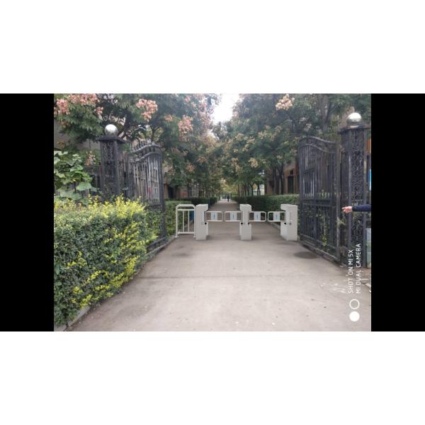 Pedestrian Access Control Turnstile Gate , Turnstile Security Systems 4 Pairs IR Sensor