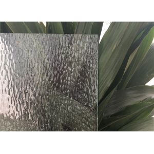 Best Curve / Flat Textured Glass Sheets , Obscure Frosted Patterned Glass wholesale