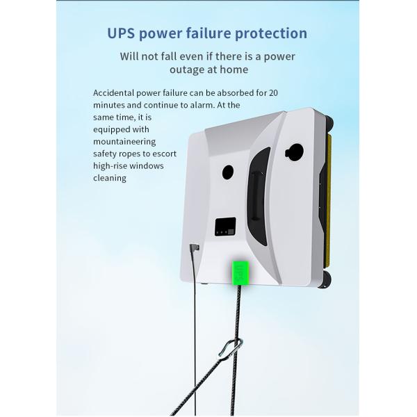 40ML Glass Vacuum Cleaner 110V - 240V Automatic Window Cleaner Robot