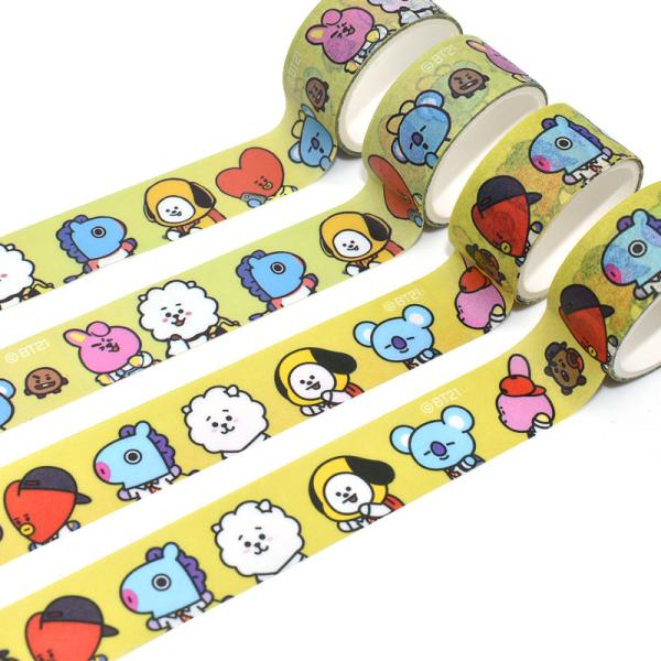 Cheap Custom Printed Washi Tapes Japanese Printed Washi Masking Tape for sale