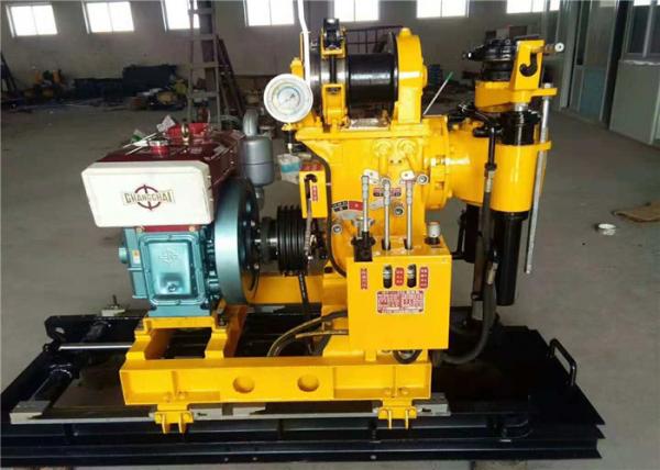 Cheap ST300 300m Rotary Geological Drilling Rig Machine For Rock for sale