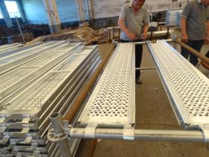 Best Pregalvanized aluminum scaffold planks boards for Ringlock Scaffolding wholesale