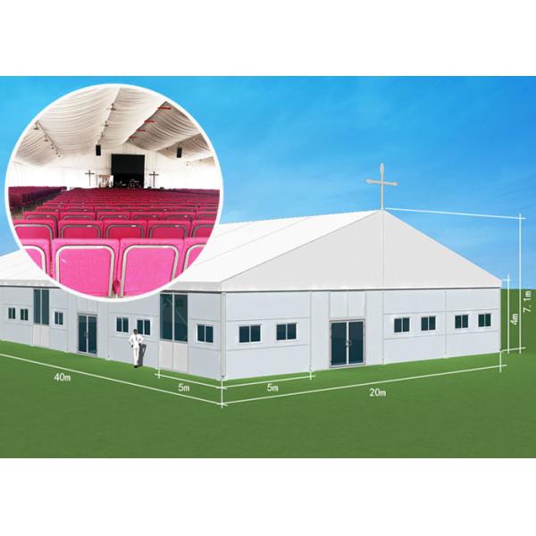 Modular Large 40x60m Church Tent With Sandwich Wall