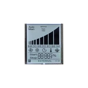 Best Factory Customized Size TN 7 Segment LCD Display Monochrome Transimissive Module Transparent Character For Thermostat wholesale